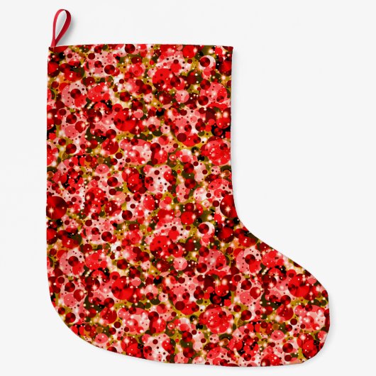 Stippen voor 6-kerststallen grote kerstsok (Voorkant)