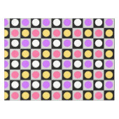 Stippen voor geometrische cirkels tafelkleed (Voorkant (Horizontaal))
