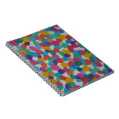 Stippen voor kleurrijke Waterverf Notitieboek (Rechterzijde)