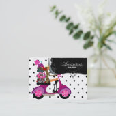 Stippen voor Mode van handtas met handtas met paar Visitekaartje (Staand voorkant)