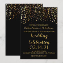 Stippen voor zwarte en goudConfetti