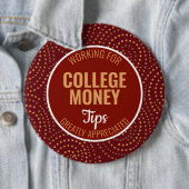 Stippen & wervelingen | Tips gewaardeerd | Studieg Ronde Button 6,0 Cm (In situ)