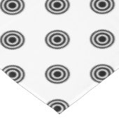 Stippen zwart-wit doel + uw achtergrond. en idee tafelkleed (Gekanteld)