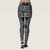 Stippendriehoeken Leggings (Achterkant)