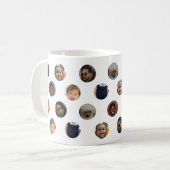 Stippenfoto-collage Koffiemok (Voorkant links)