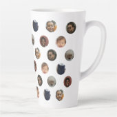 Stippenfoto-collage Latte Mok (Rechts)