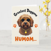 Stippenkaart Grootste Hond Kaart (Gele Bloem)