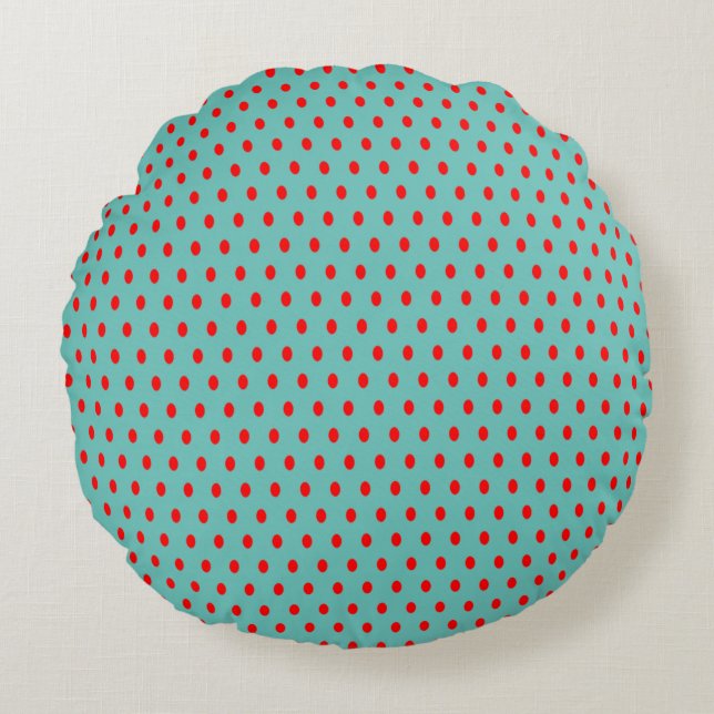 Stippenkussen - Rond Kussen (Voorkant)