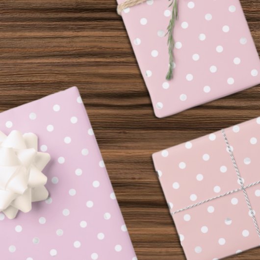 Stippenmeisje Baby Shower Inpakpapier Vel