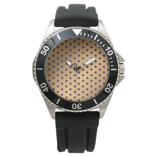 Stippenpatroon 16 horloge (Voorkant)