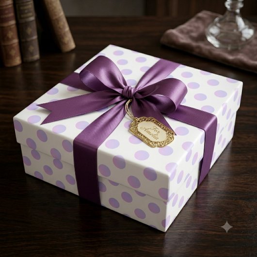 Stippenpatroon  cadeaupapier
