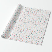 Stippenpatroon Cadeaupapier (Uitgerold)