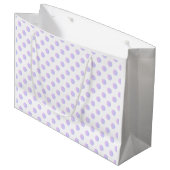 Stippenpatroon groot cadeauzakje (Voorkant Gekanteld)