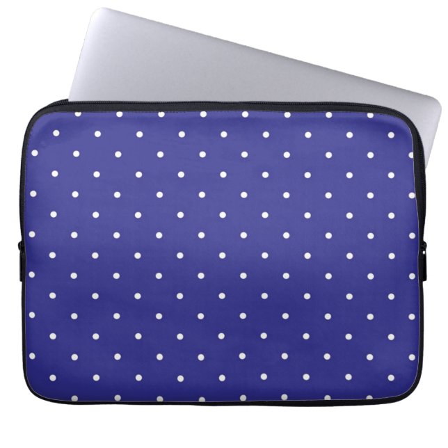 Stippenpatroon Laptop Sleeve (Voorkant)