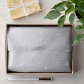 Stippenpatroon Ombre Grijs Wit Tissuepapier (Geschenk)