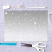 Stippenpatroon Ombre Grijs Wit Tissuepapier (Craft)