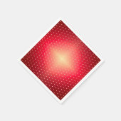 Stippenpatroon Rood Servet (Hoek)