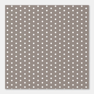 Stippenpatroon Taupe Bruin Elegant Stijlvol Behang