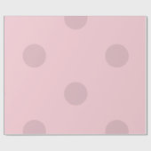 Stippenroze Blush Cadeaupapier (Vlak)