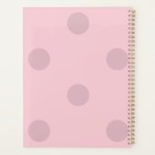 Stippenroze Notitieblok Planner (Achterkant)