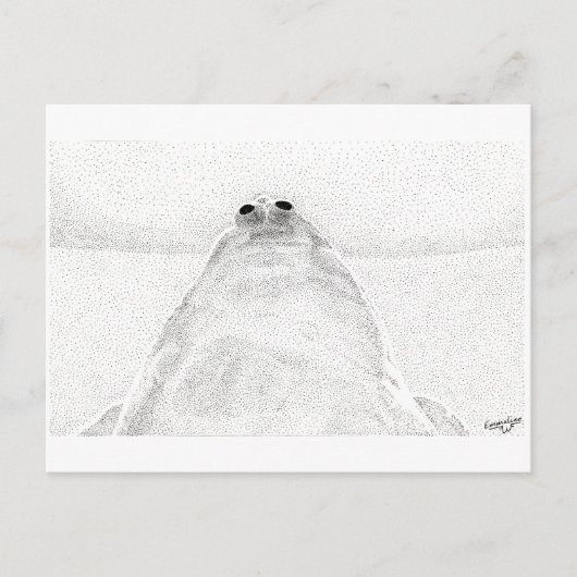 Stippled Chicken Briefkaart (Voorkant)