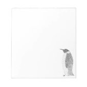 Stippled Penguin Notitieblok (Voorkant)