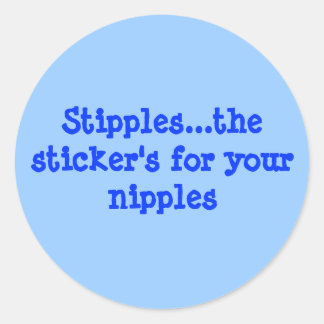 Stipples... de sticker is voor je tepels