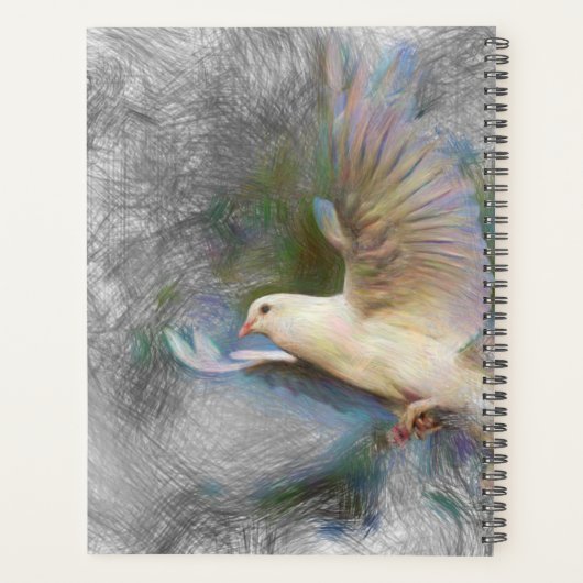 stiptheelduif planner (Achterkant)