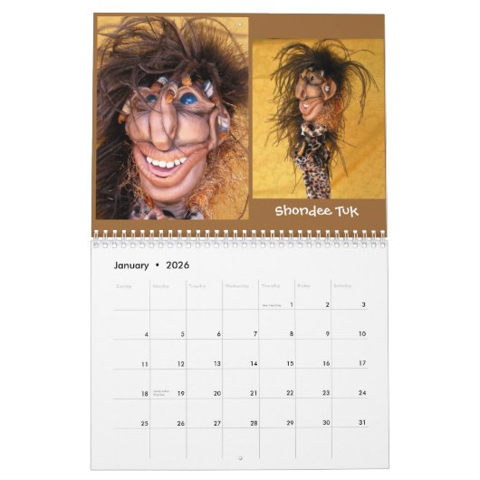 Stir Crazies 2012 Agenda Kalender (Jan 2026)