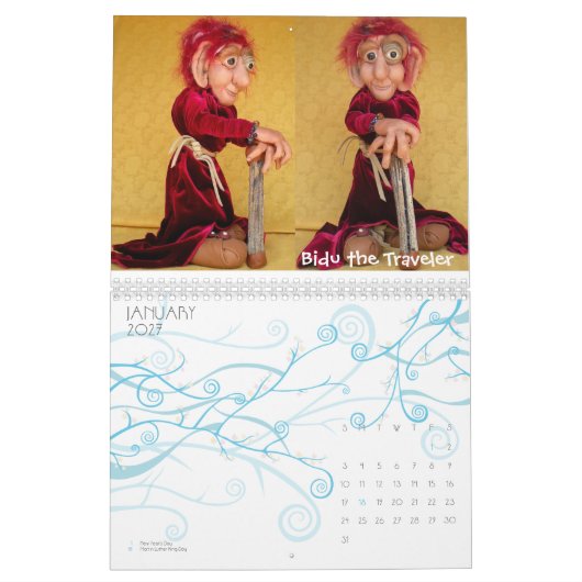 Stir Crazies 2012 Agenda Kalender (Jan 2027)