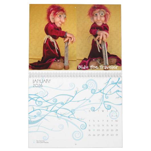 Stir Crazies 2012 Agenda Kalender (Jan 2026)