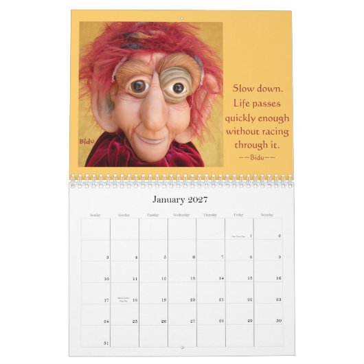 Stir Crazies 2012 Agenda met advies Kalender (Jan 2027)