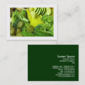 Stir-fry 01 (grens) visitekaartje (Voorkant / Achterkant)