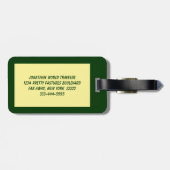 Stir Fry Bagagelabel (Achterkant horizontaal)