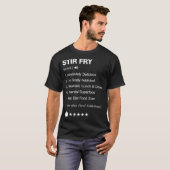 Stir Fry Definition Meaning days of the week T-shirt (Voorkant volledig)
