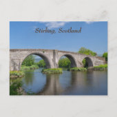 Stirling Bridge Scotland Briefkaart (Voorkant)
