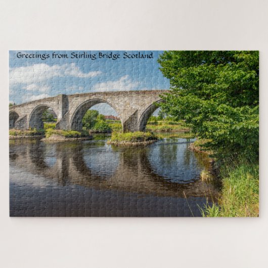 Stirling bridge Scotland. Jigzaag Puzzle Legpuzzel (Horizontaal)