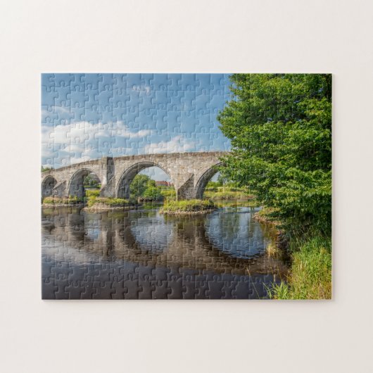Stirling brug Schotland. Legpuzzel (Horizontaal)