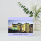 Stirling Castle bij het Briefkaart Dusk (Staand voorkant)