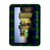 Stirling Castle Illuminated Tartan Border Magneet (Verticaal)
