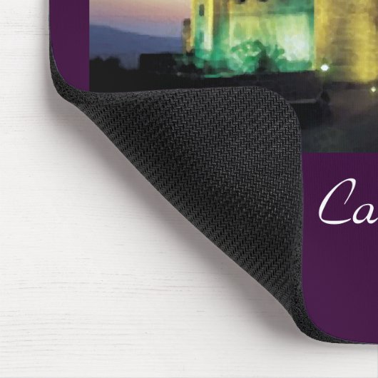 Stirling Castle in Dusk Mousepad Muismat (Hoek)