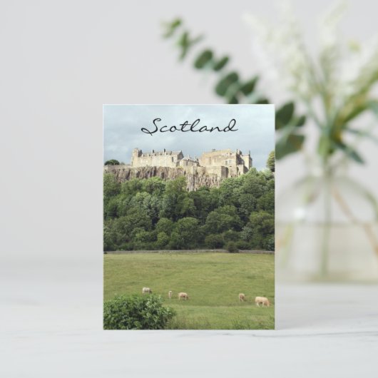 stirling castle schaafveld briefkaart (Staand voorkant)