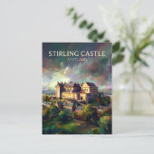 Stirling Castle Schotland Briefkaart (Staand voorkant)