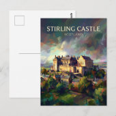 Stirling Castle Schotland Briefkaart (Voorkant / Achterkant)