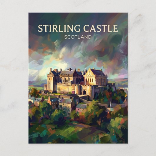 Stirling Castle Schotland Briefkaart (Voorkant)
