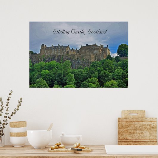 Stirling Castle, Schotland Poster (Keuken)