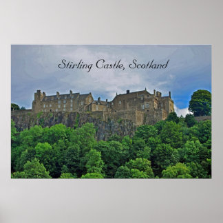 Stirling Castle, Schotland Poster