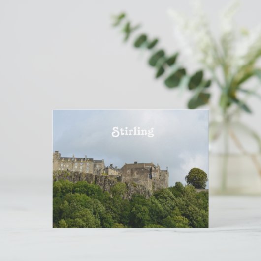 Stirling Castle Scotland Briefkaart (Staand voorkant)