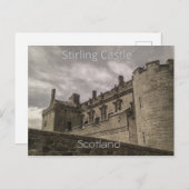 Stirling Castle Scotland Briefkaart (Voorkant / Achterkant)