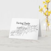 Stirling Castle Scotland Kaart (Gele Bloem)